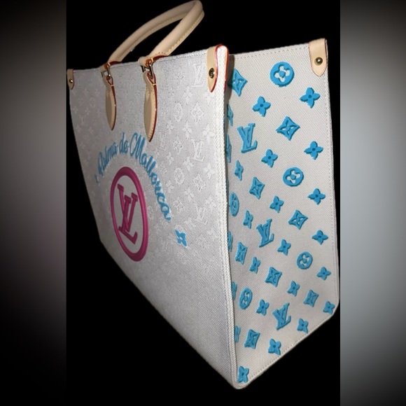 Louis Vuitton RARE ONTHEGO GM Purse Tote “Palma De Mallorca” Spain M20906 - Picture 6 of 11